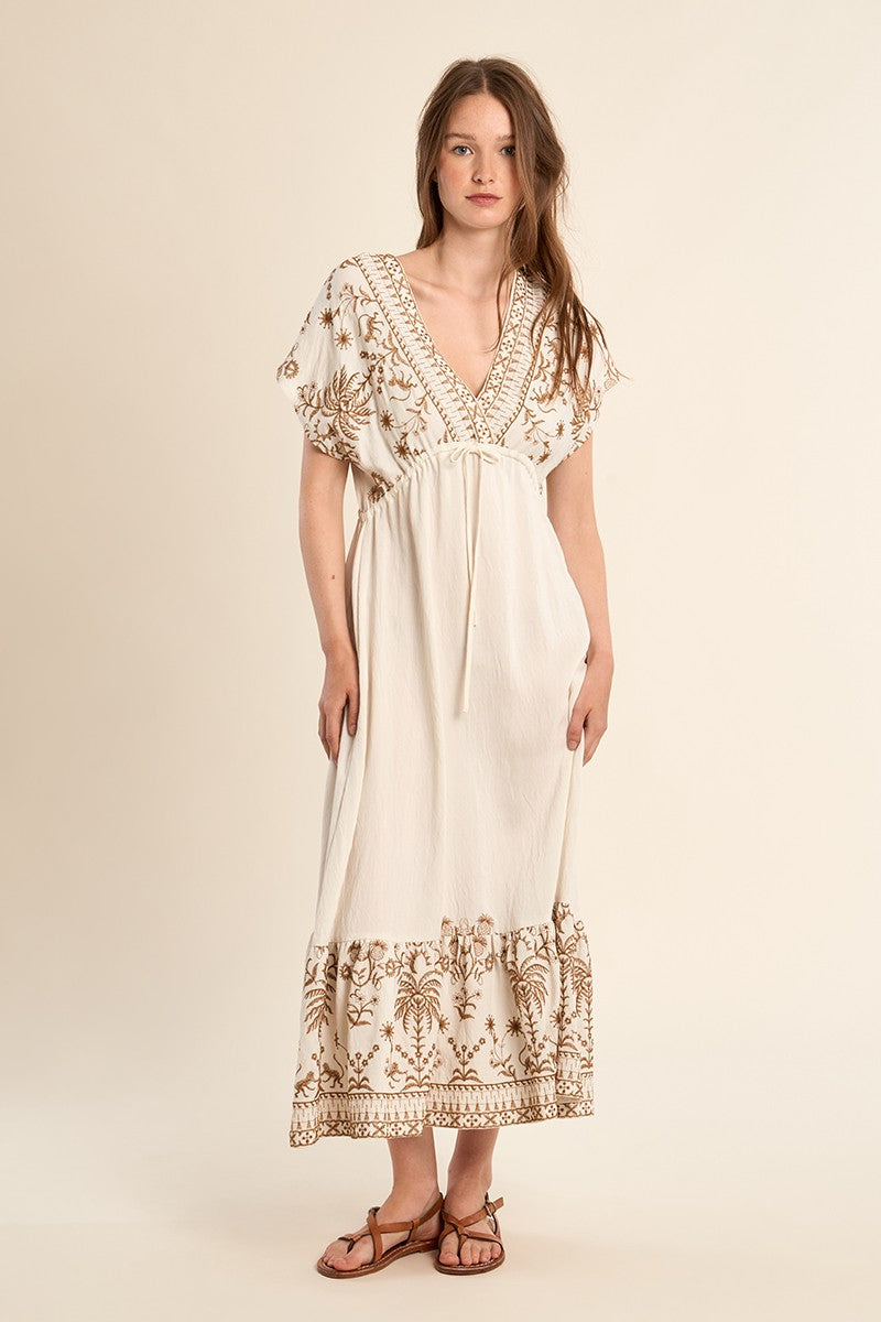 off white beige dress Short White Sequin Homecoming Dress with Sheer Sides White / 0