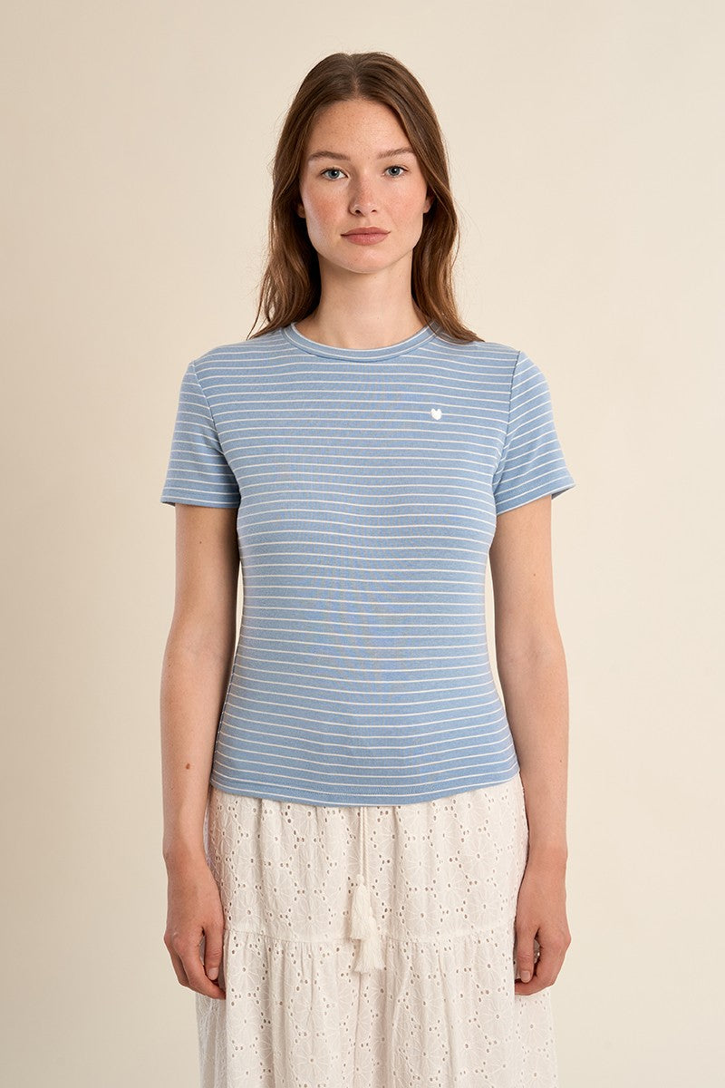 LIGHT BLUE/OFF WHITE