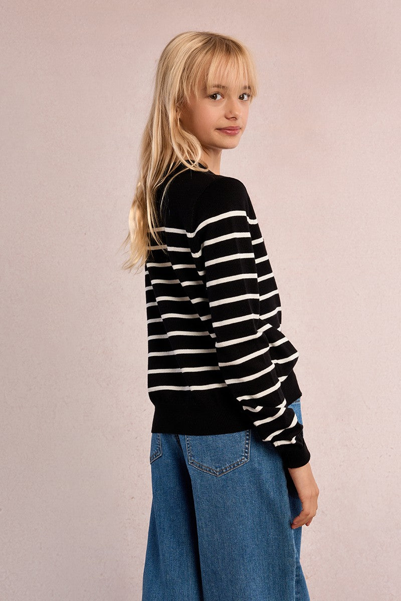 BLACK/OFFWHITE