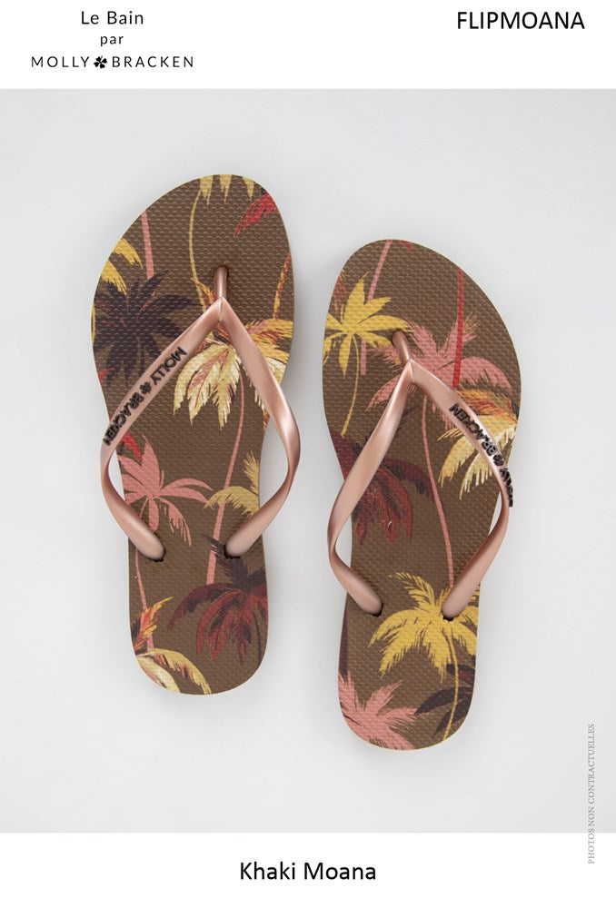 Moana printed flip-flops