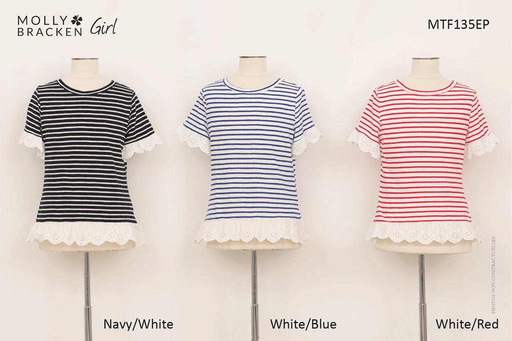 GIRLS KNITTED TEE