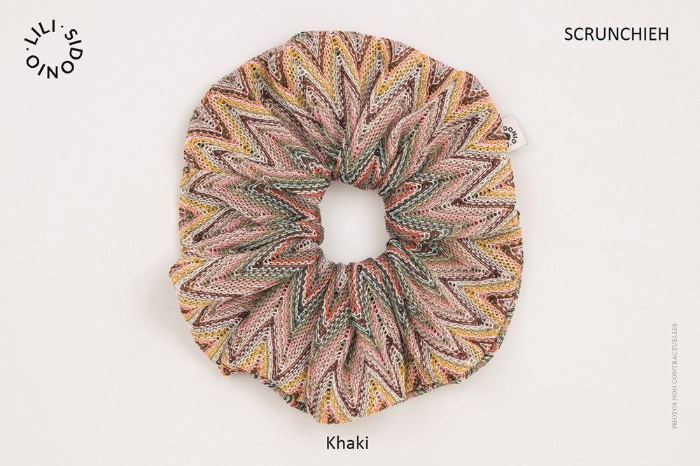 YOUNG LADIES KNITTED SCRUNCHIE