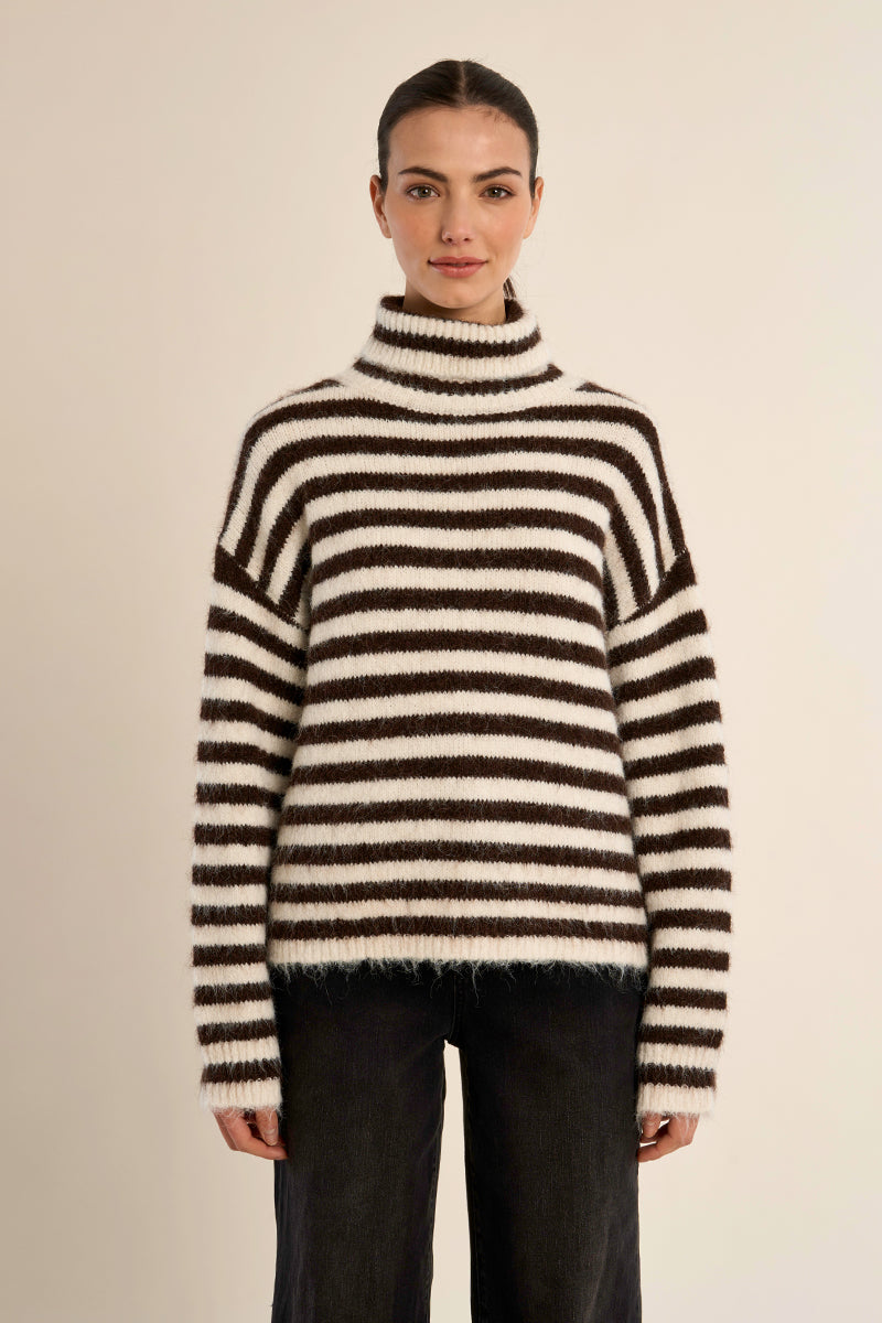 OFFWHITE/CHOCOLAT