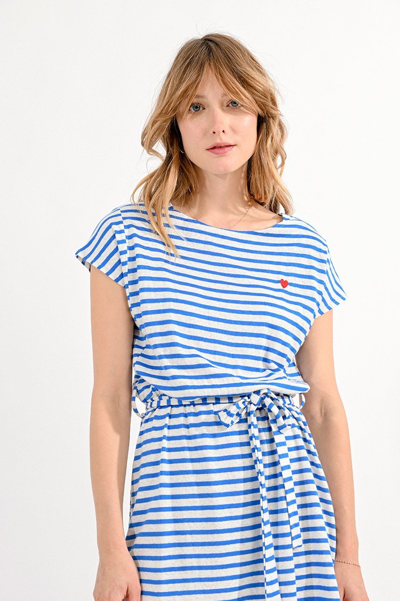 WHITE/ COBALT BLUE