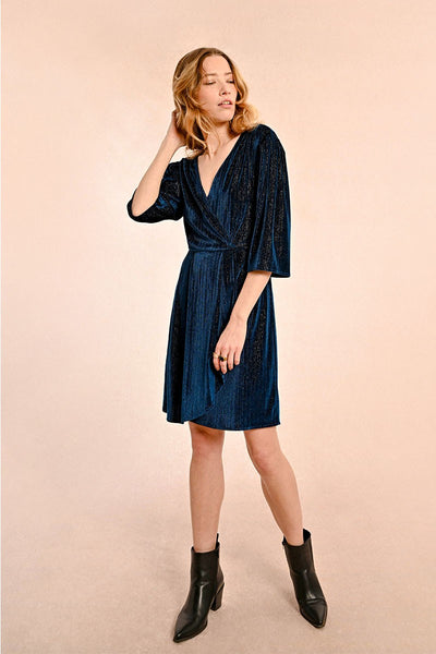 velvet blue wrap dress SHORT RETAIL Black Sequin Cutout Maxi Model in the gallery Days:4 days