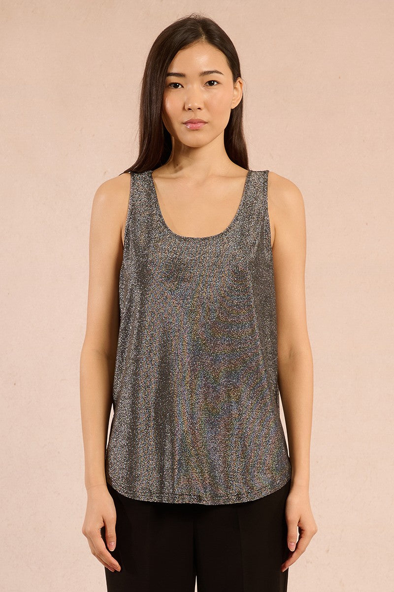 SILVERY BLACK