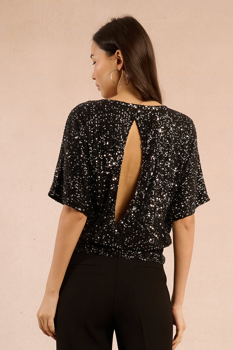 SILVERY BLACK