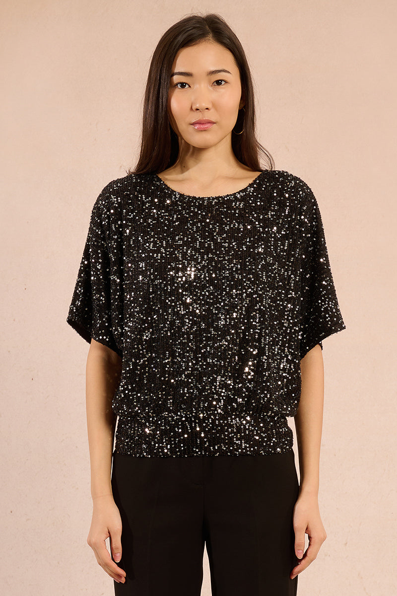SILVERY BLACK