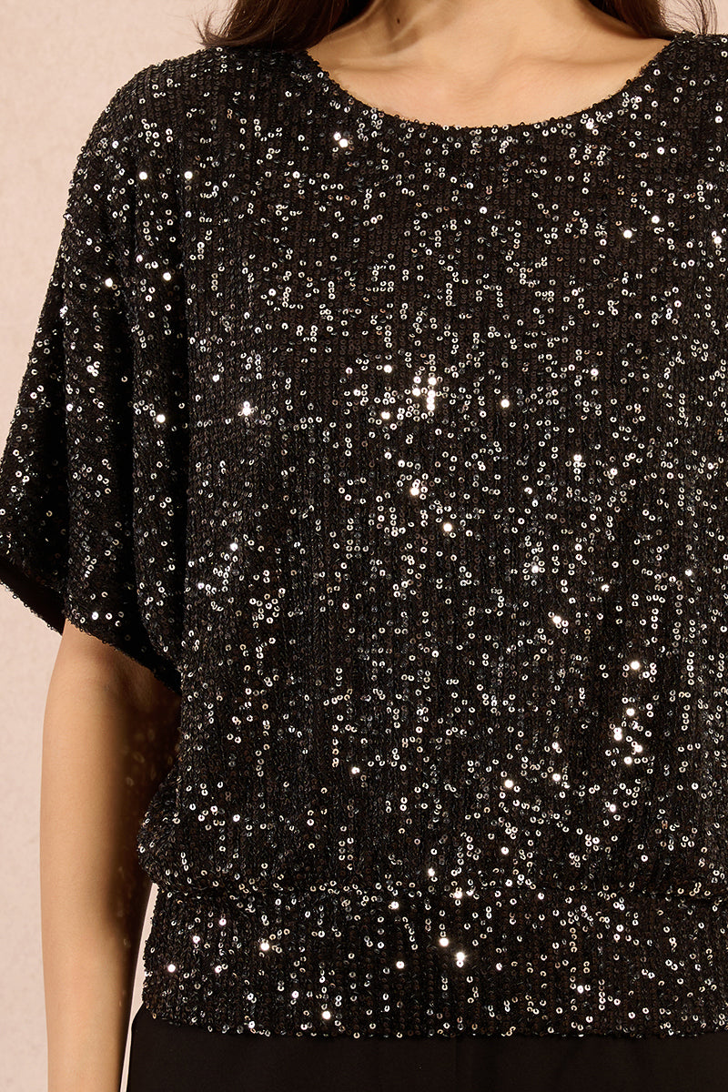 SILVERY BLACK