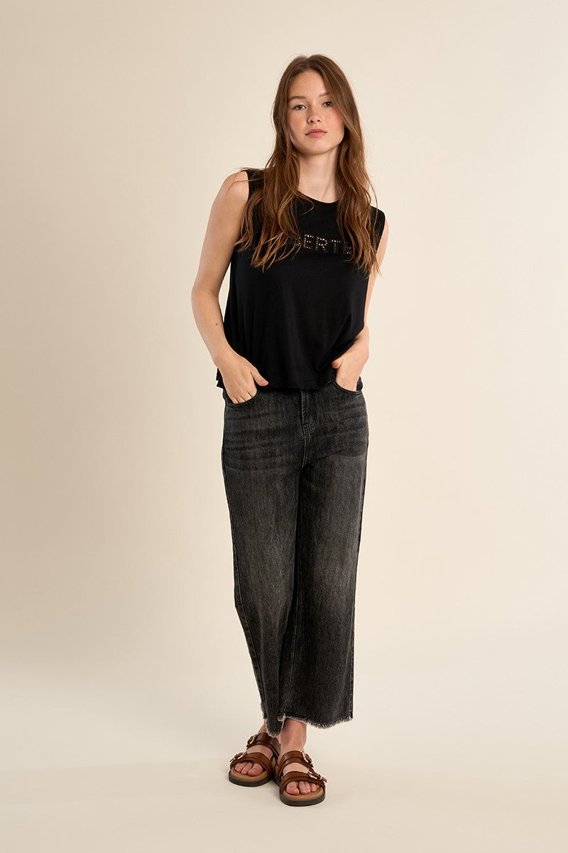 BLACK DENIM