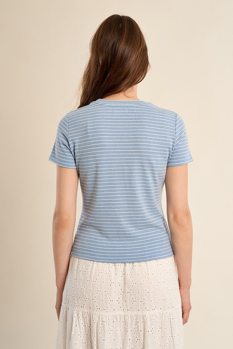 LIGHT BLUE/OFF WHITE
