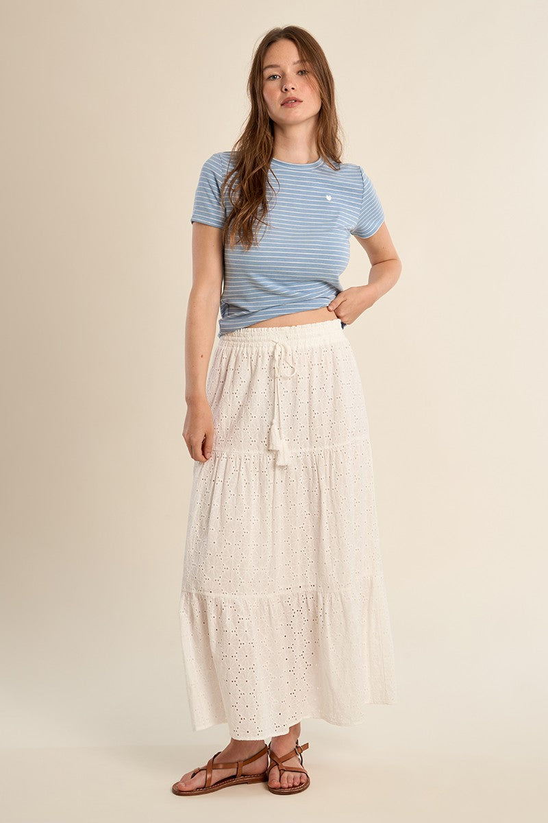 LIGHT BLUE/OFF WHITE