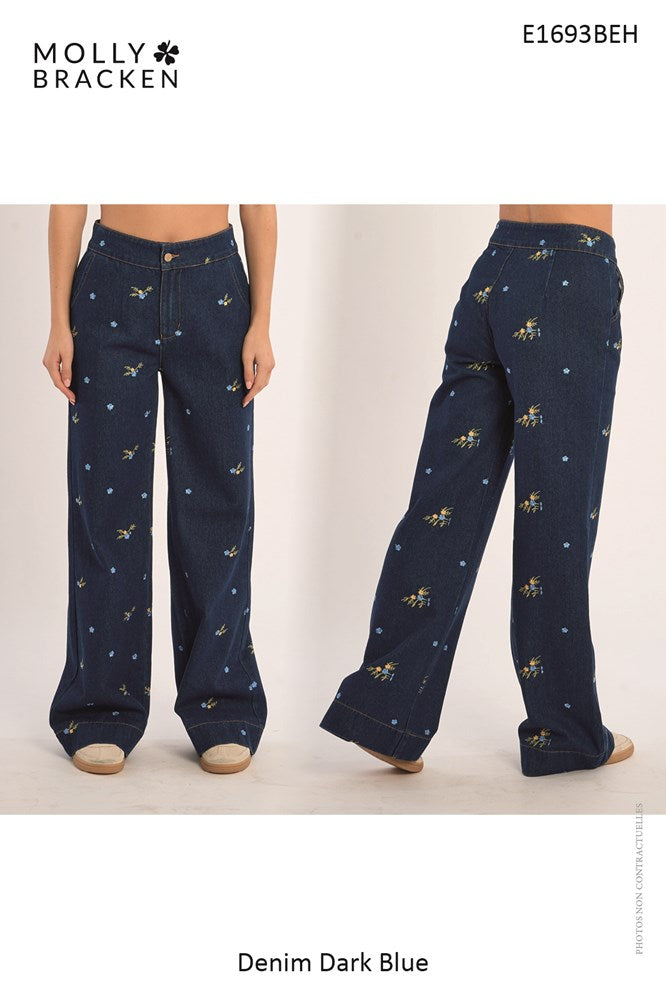 LADIES WOVEN PANTS