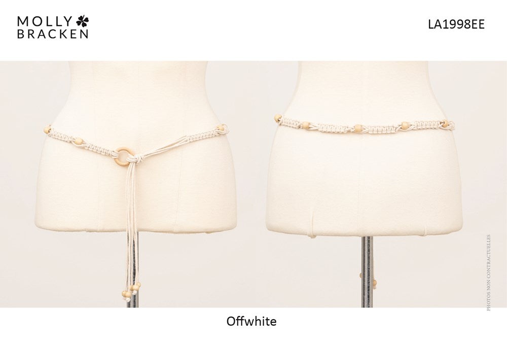 LADIES WOVEN BELT