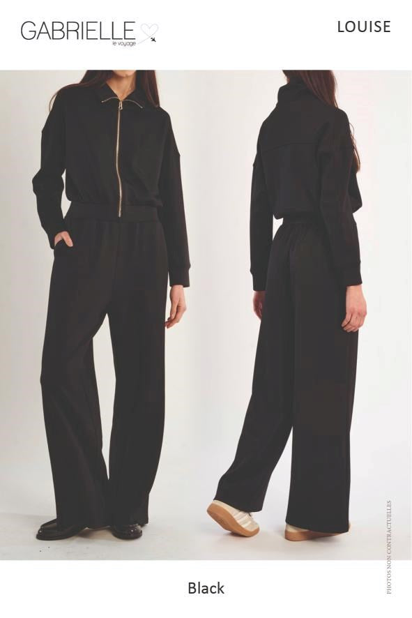 LADIES KNITTED JUMPSUIT