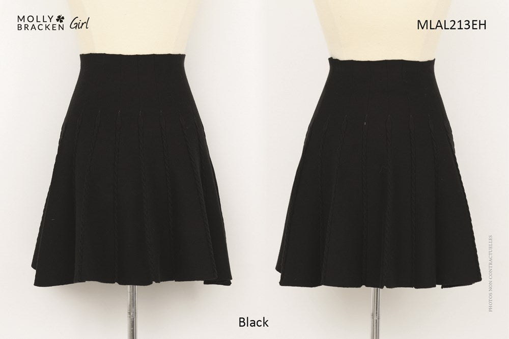 GIRLS KNITTED SKIRT