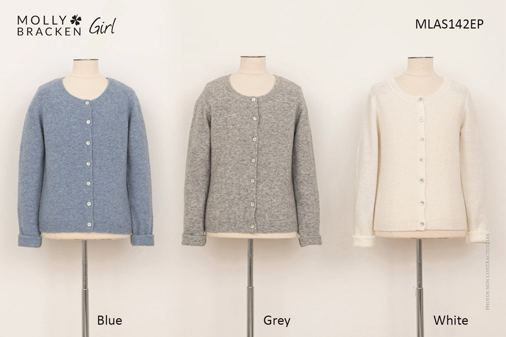 GIRLS KNITTED CARDIGAN