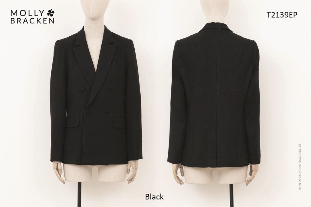 LADIES WOVEN BLAZER