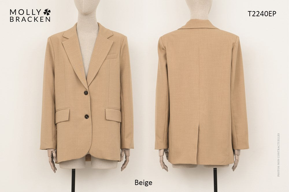 LADIES WOVEN BLAZER
