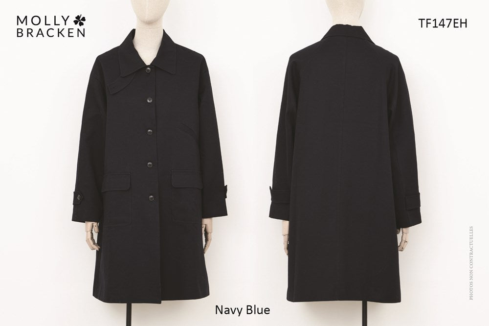 LADIES WOVEN TRENCH