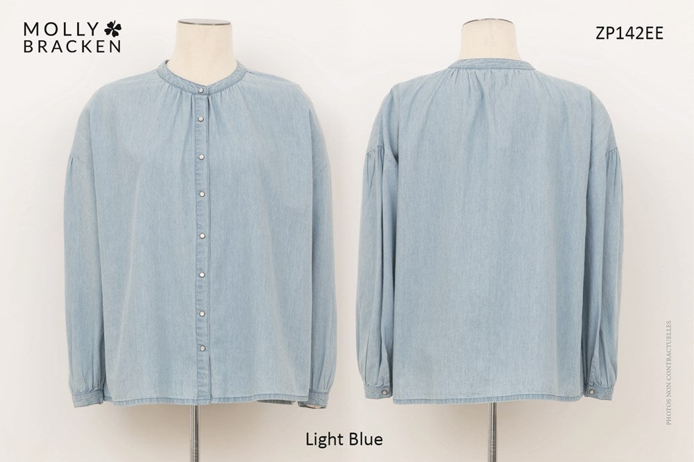LADIES WOVEN SHIRT