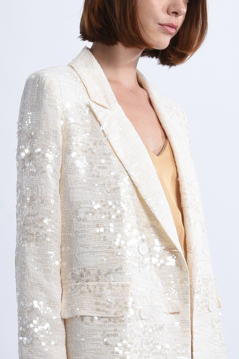 Glitter fashion blazer dress zara