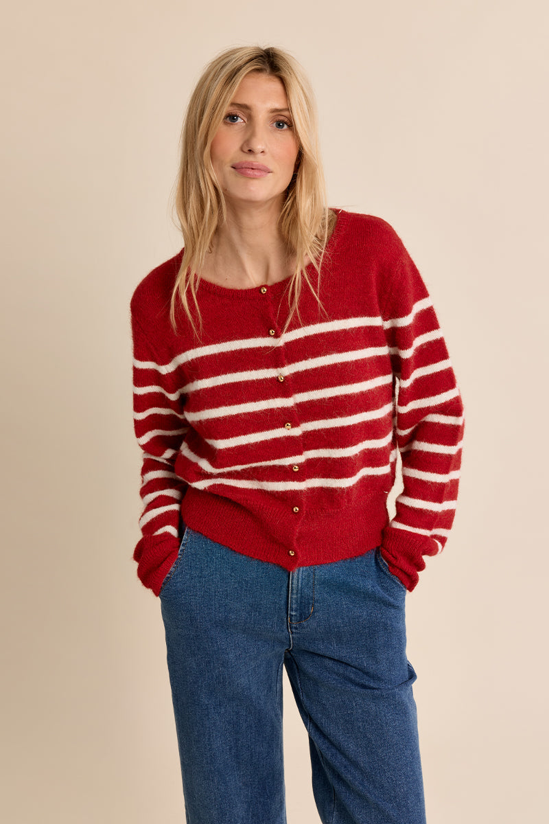RED / OFFWHITE