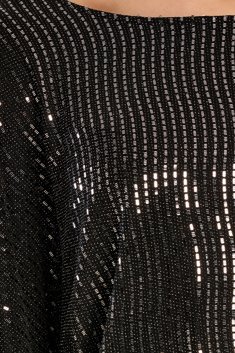 SILVERY BLACK