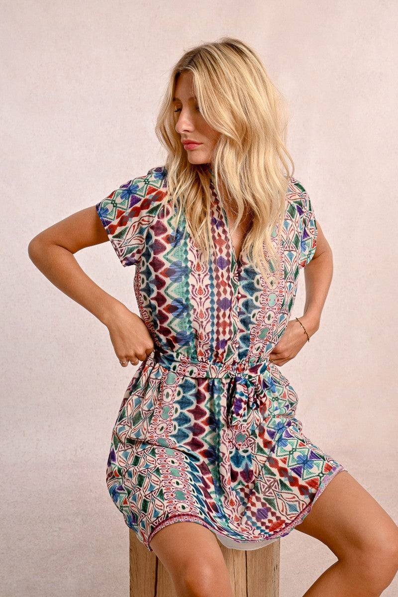 ladies woven dress Women's Woven Dress| M Black Primal / S