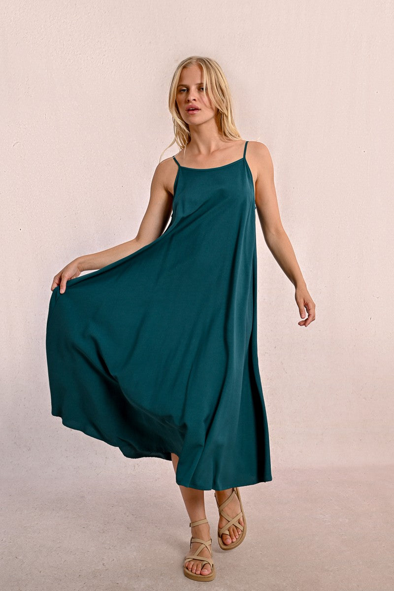LONG DRESS WITH STRAPS LONG DRESS WITH STRAPS