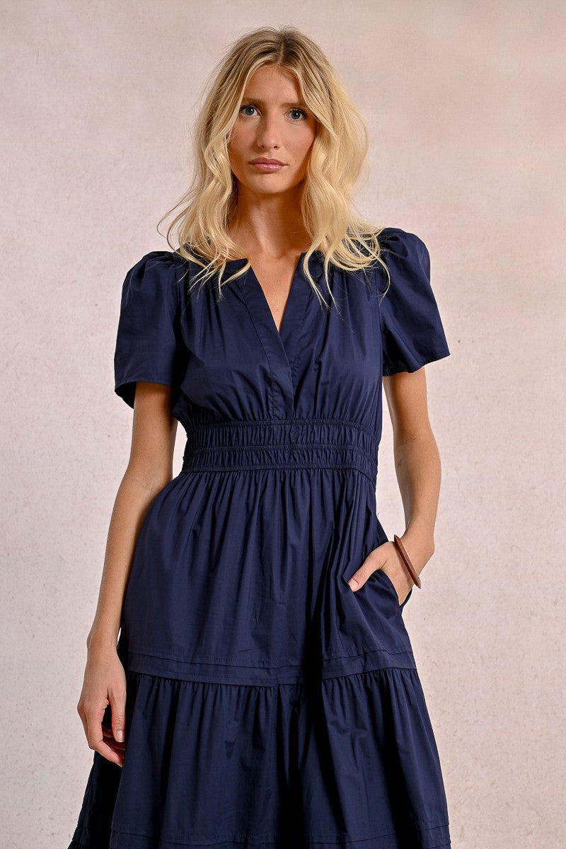 poplin dress Sportmax | Woman - Long cotton poplin dress - Light Blue