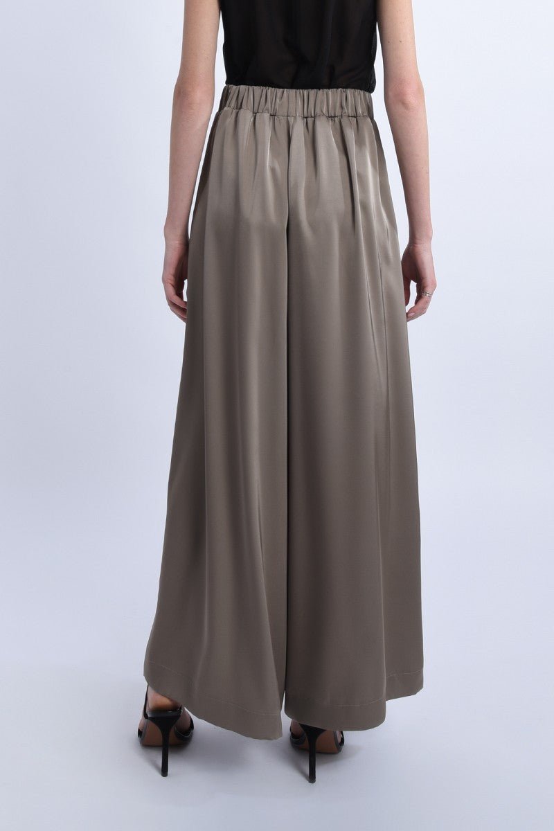 PALAZZO PANTS - KHAKI - Molly Bracken E-Shop