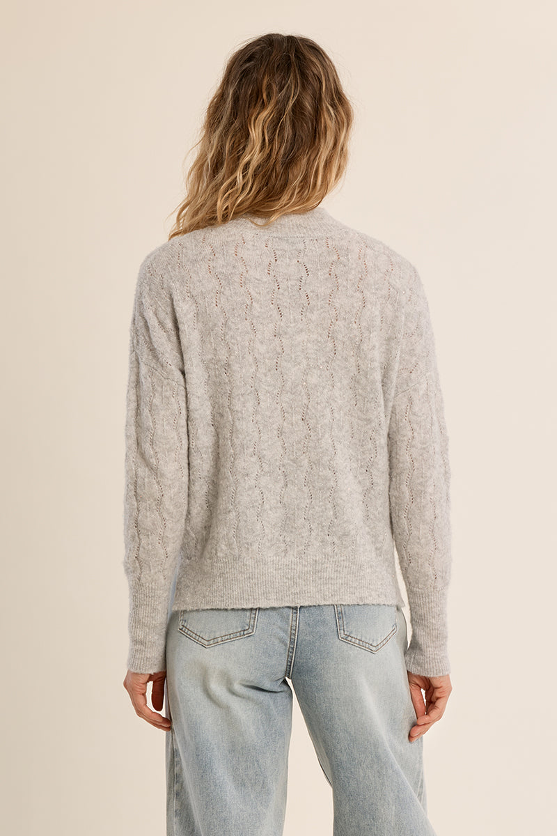 SILVERY GREY