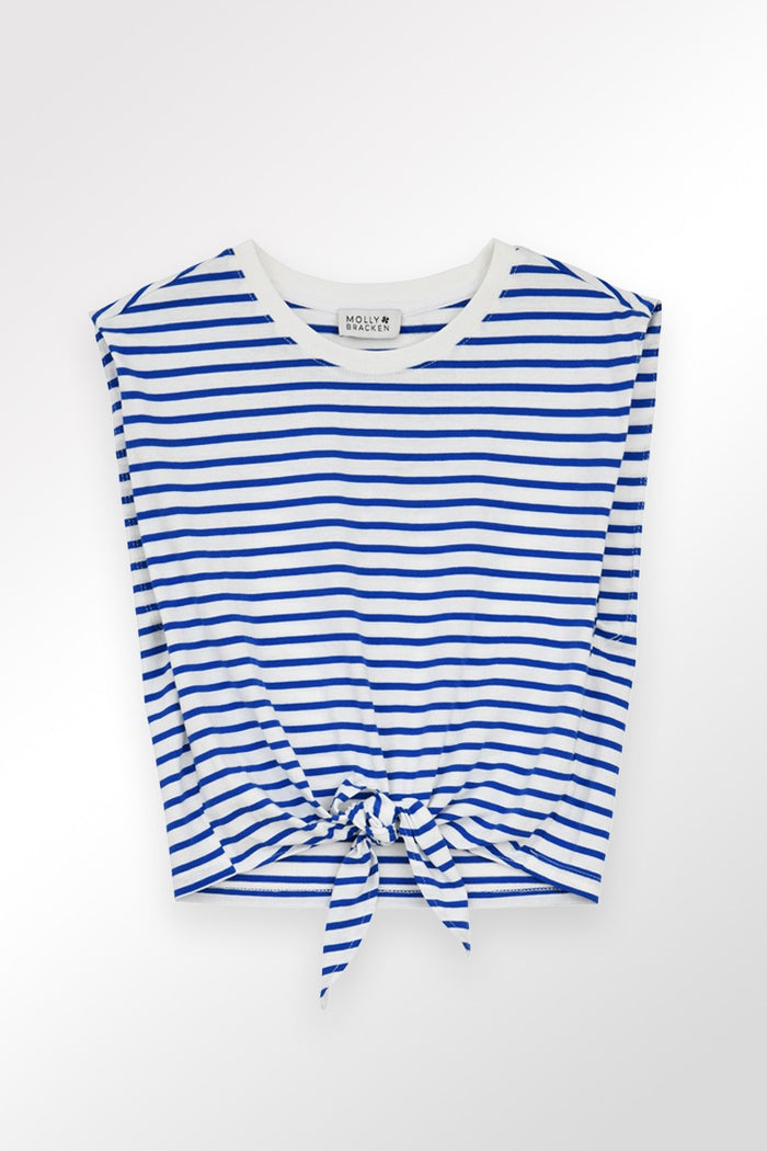 SAILOR T-SHIRT, TIEABLE AT THE WAIST