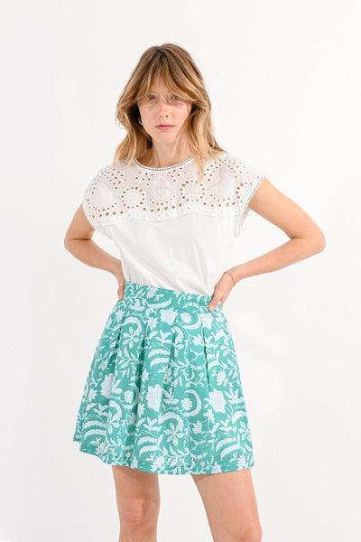 fig London ◎ Molly pleats skirt Molly Goddard Holly Pleat Midi-Skirt | Liberty
