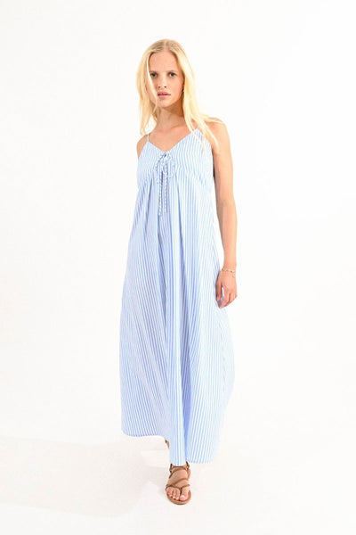 STRIPED MAXI DRESS STRIPED MAXI DRESS