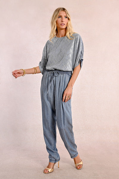 【ODOR】 [2nd order] Molly wide jogger in mocha Softex Peach Warm Jogger Pants (Mocha Beige)