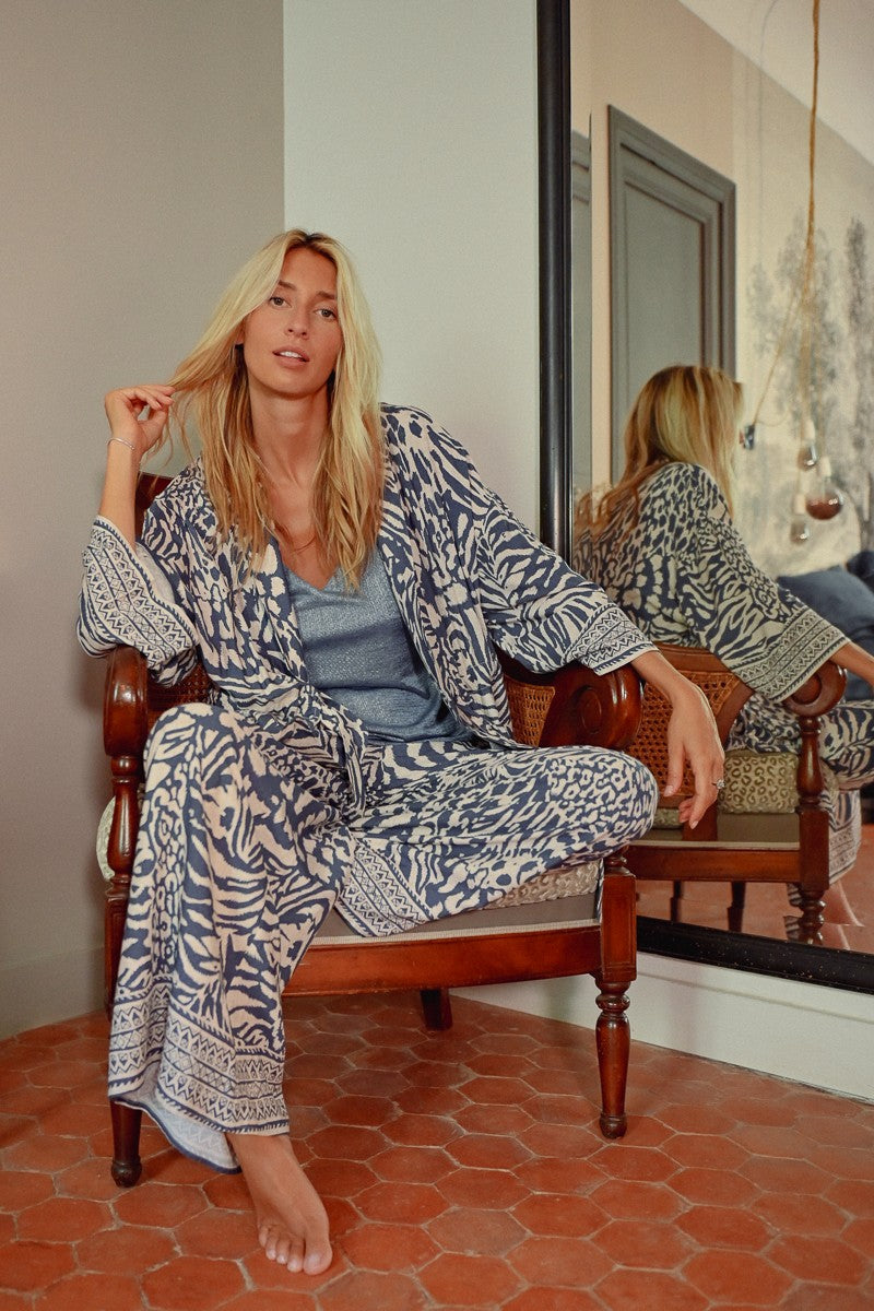 WIDE PANTS, ZEBRA